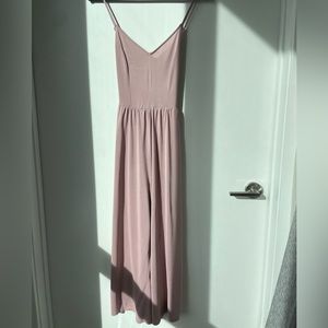 Kendall & Kylie : Pink Pastel wide leg jumpsuit
